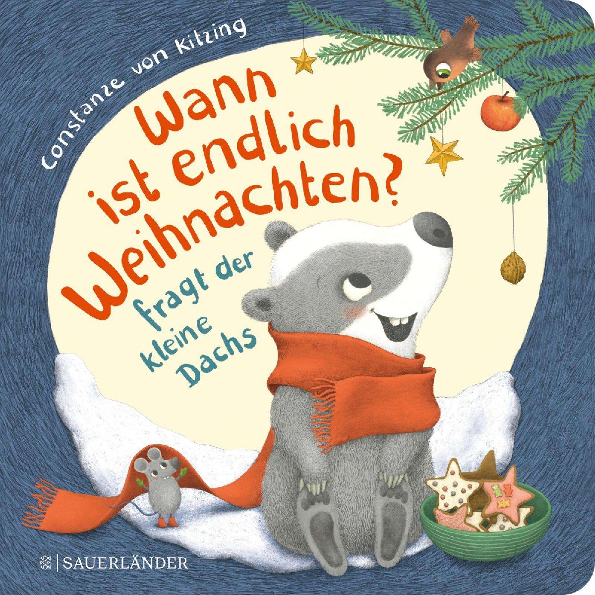 "Wann ist endlich Weihnachten?", fragt der kleine Dachs (We