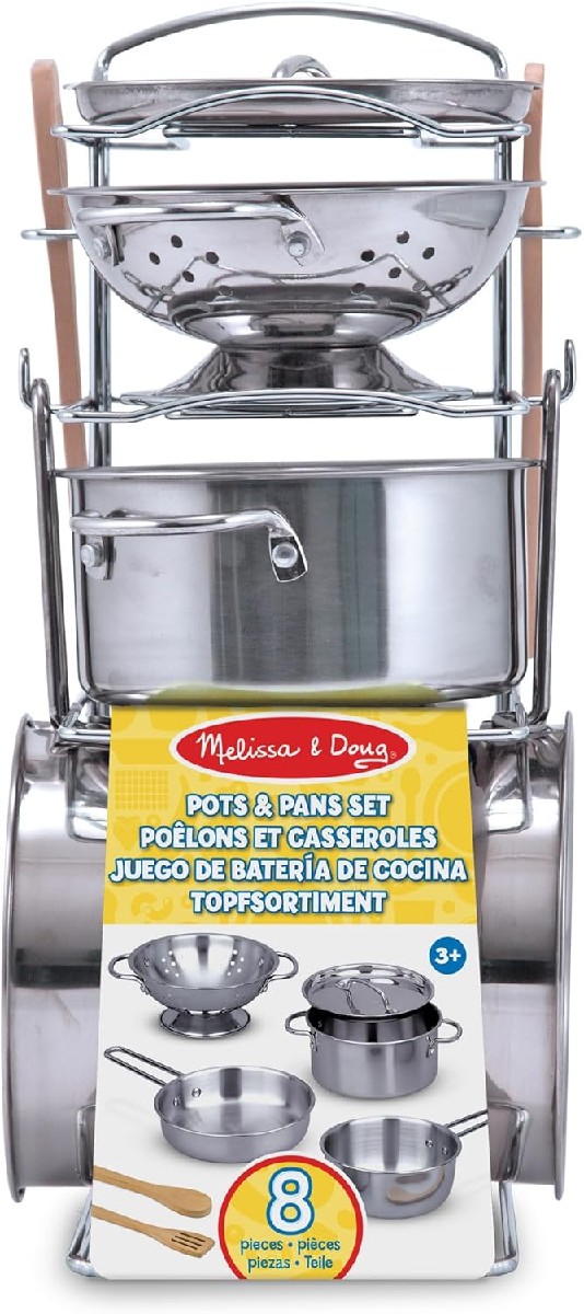 Melissa & Doug Rollenspiel: Kinderküchen Topfset