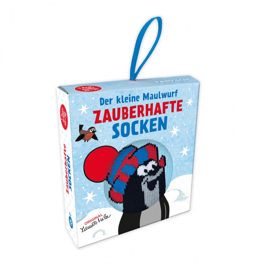 Der kleine Maulwurf - Wintersocken Gr.30-35 (5er-VE)