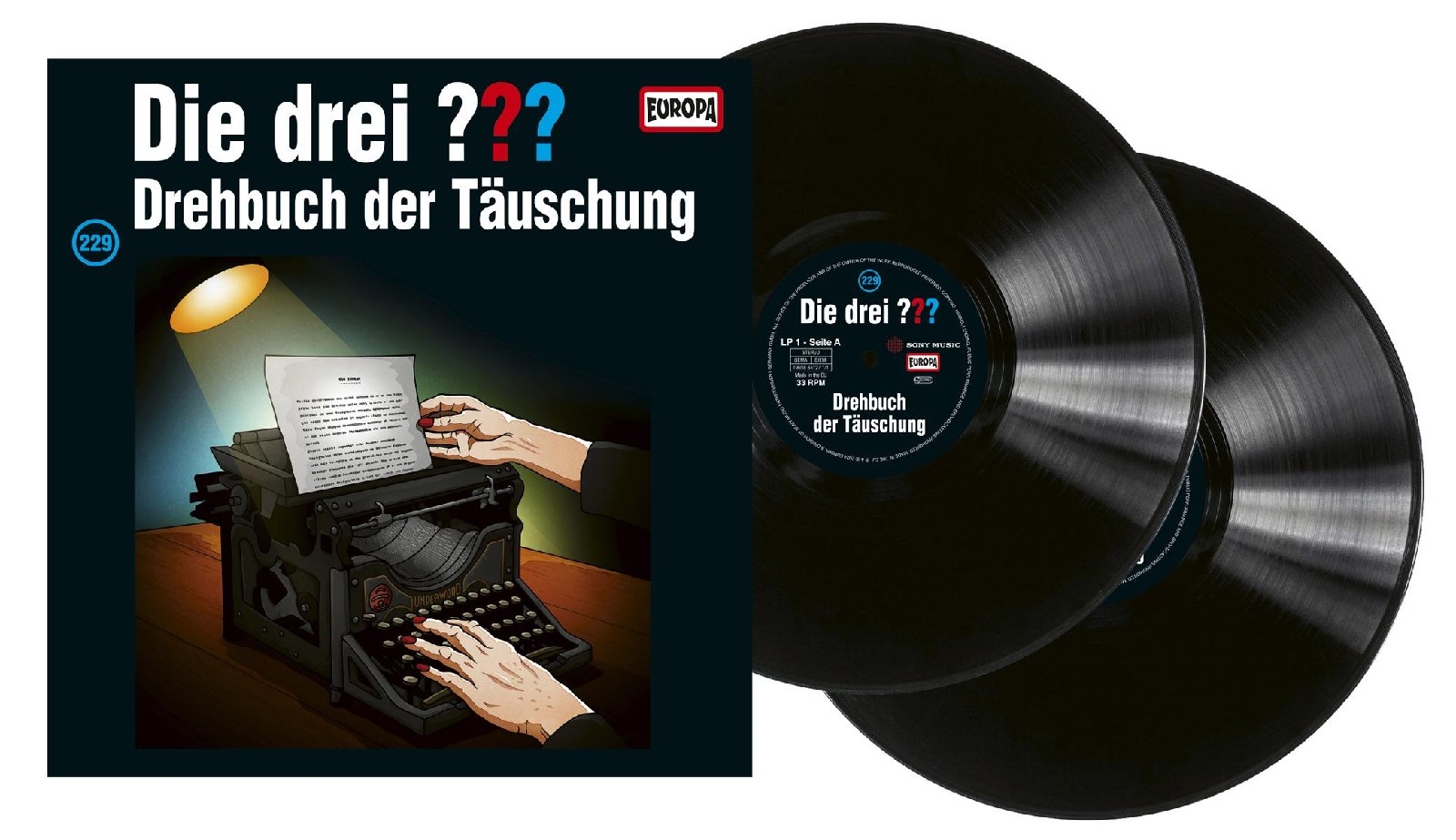 Die drei ??? 229 - Drehbuch der Täuschung (2LP)