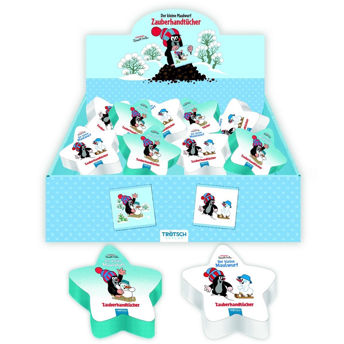 Der kleine Maulwurf - Zauberhandtuch Winter (36er VE)
