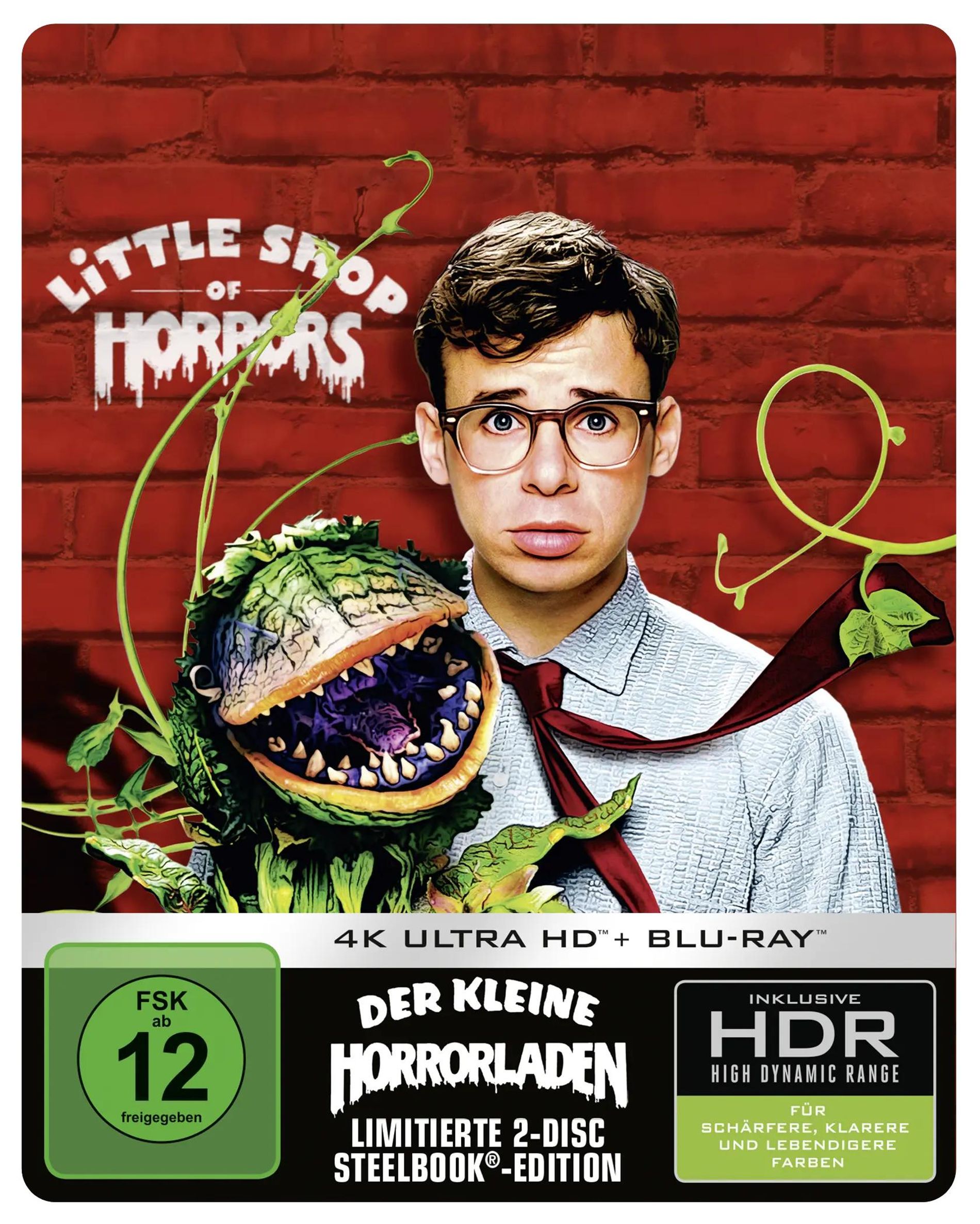 Der kleine Horrorladen (Steelbook, 4K-UHD & Blu-ray)