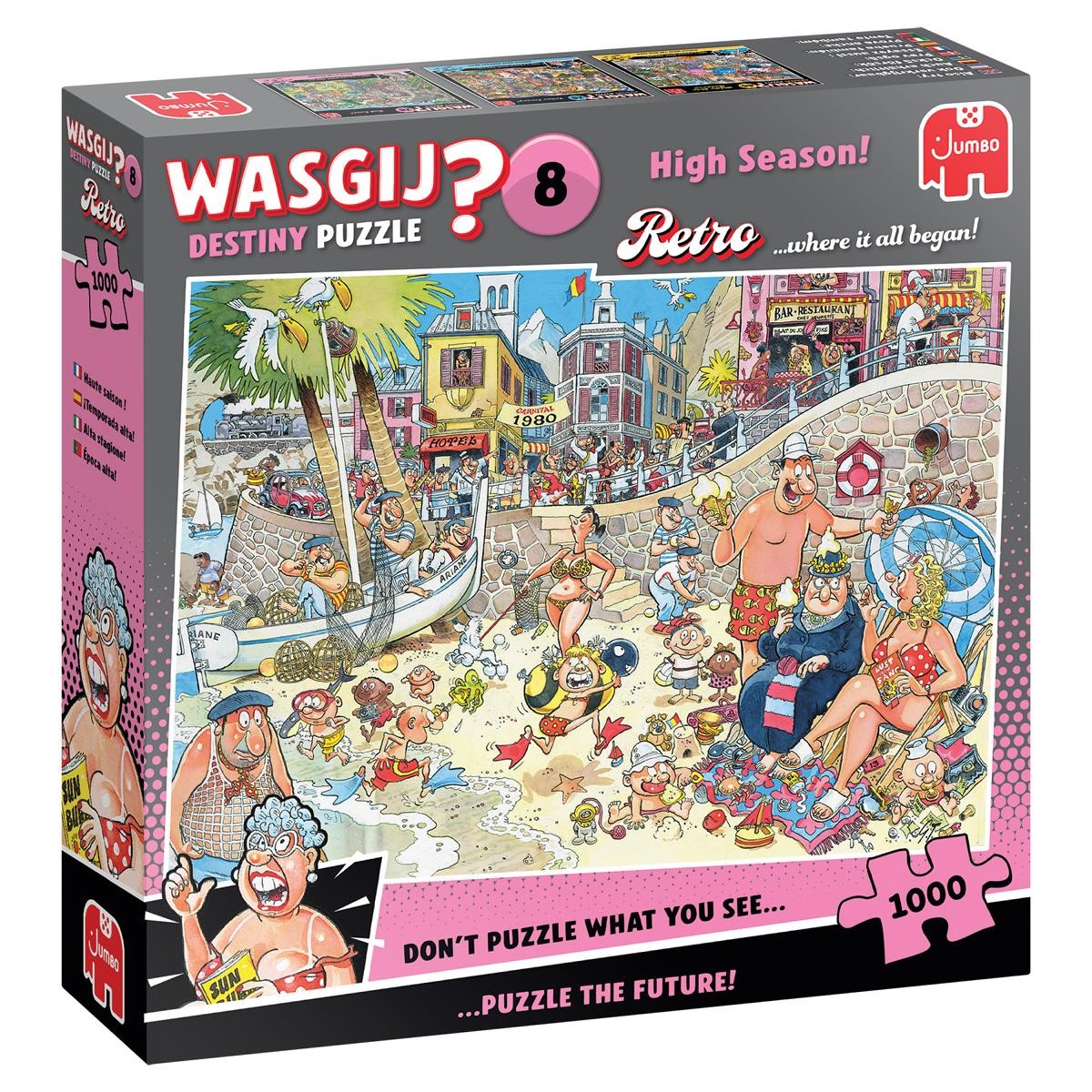 Wasgij Retro Destiny 8 - High Season (1000 Teile)