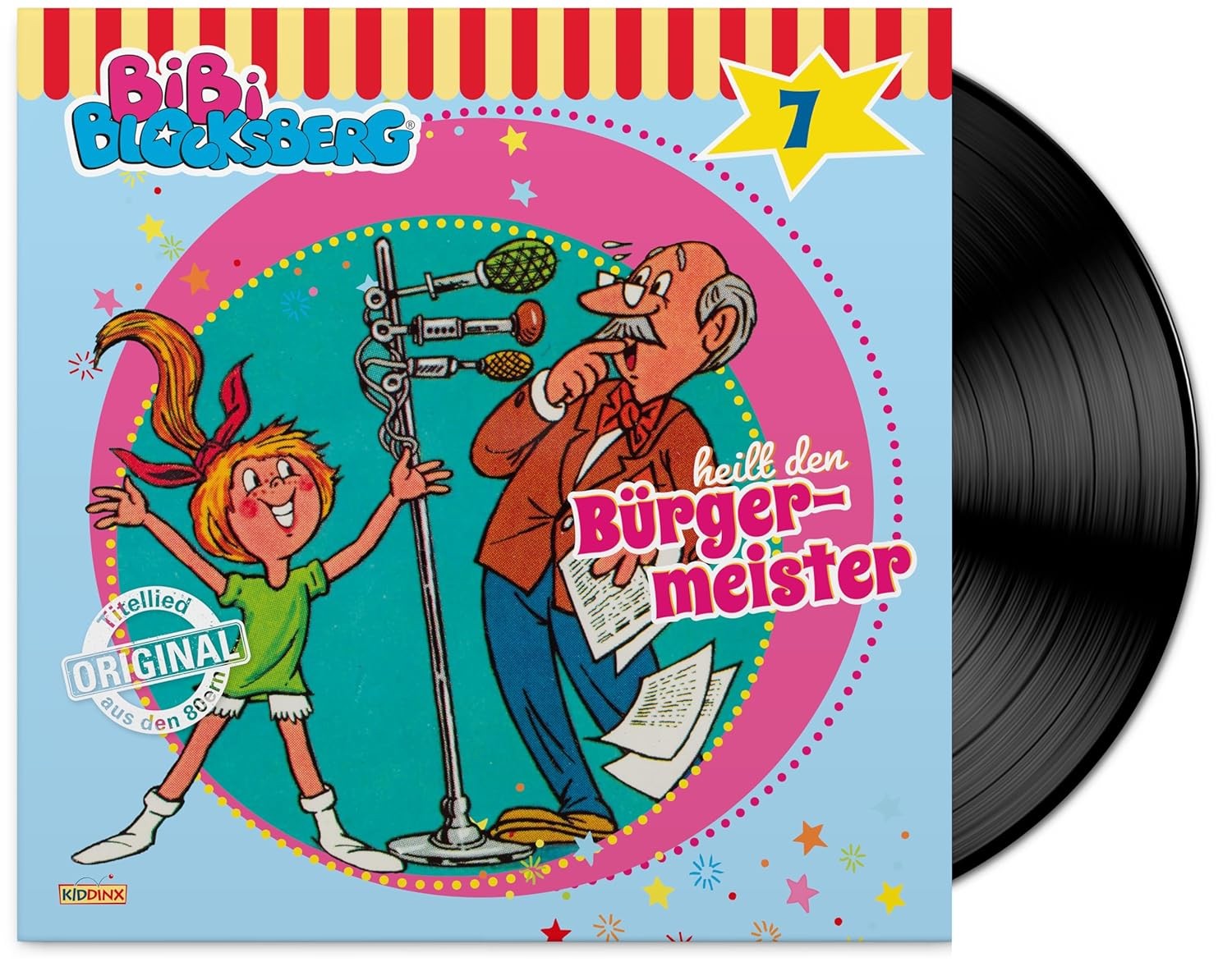 Bibi Blocksberg F.07 - ... heilt den Bürgermeister (LP)