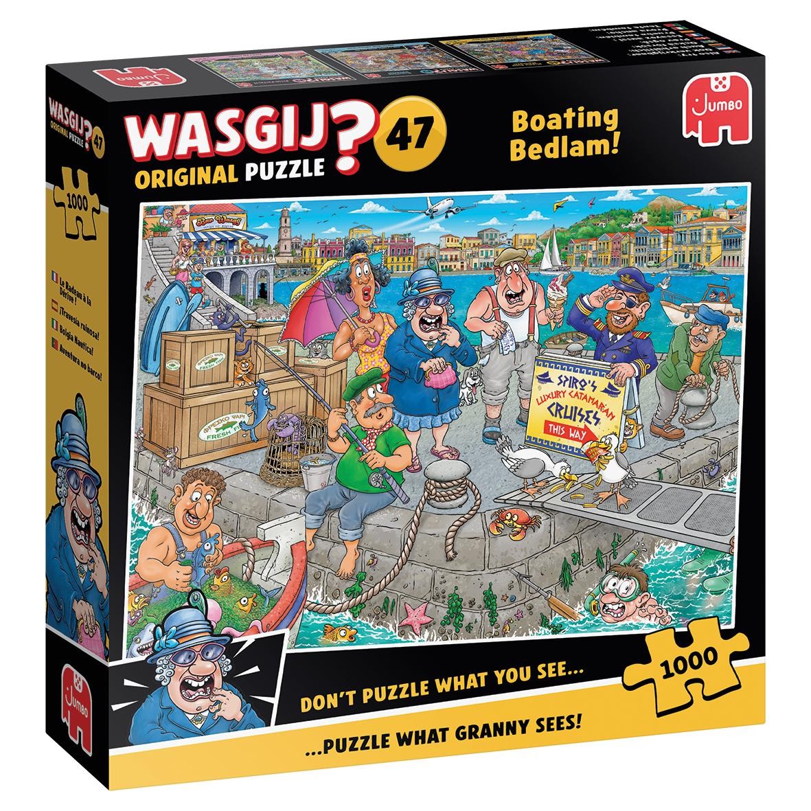 Wasgij Original 47 - Boating Bedlam! (1000 Teile)