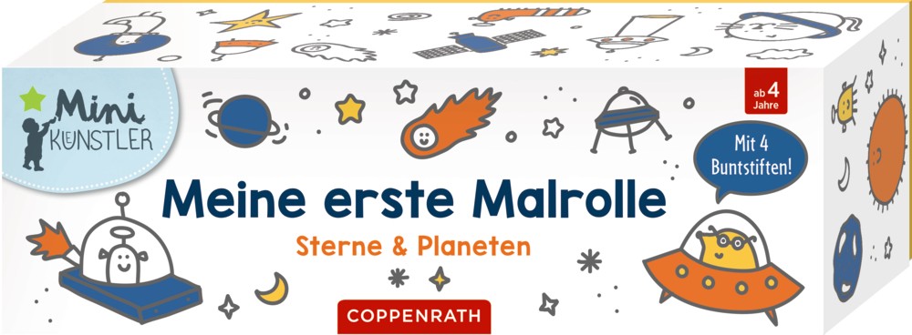 Meine 1. Malrolle - Sterne & Planeten
