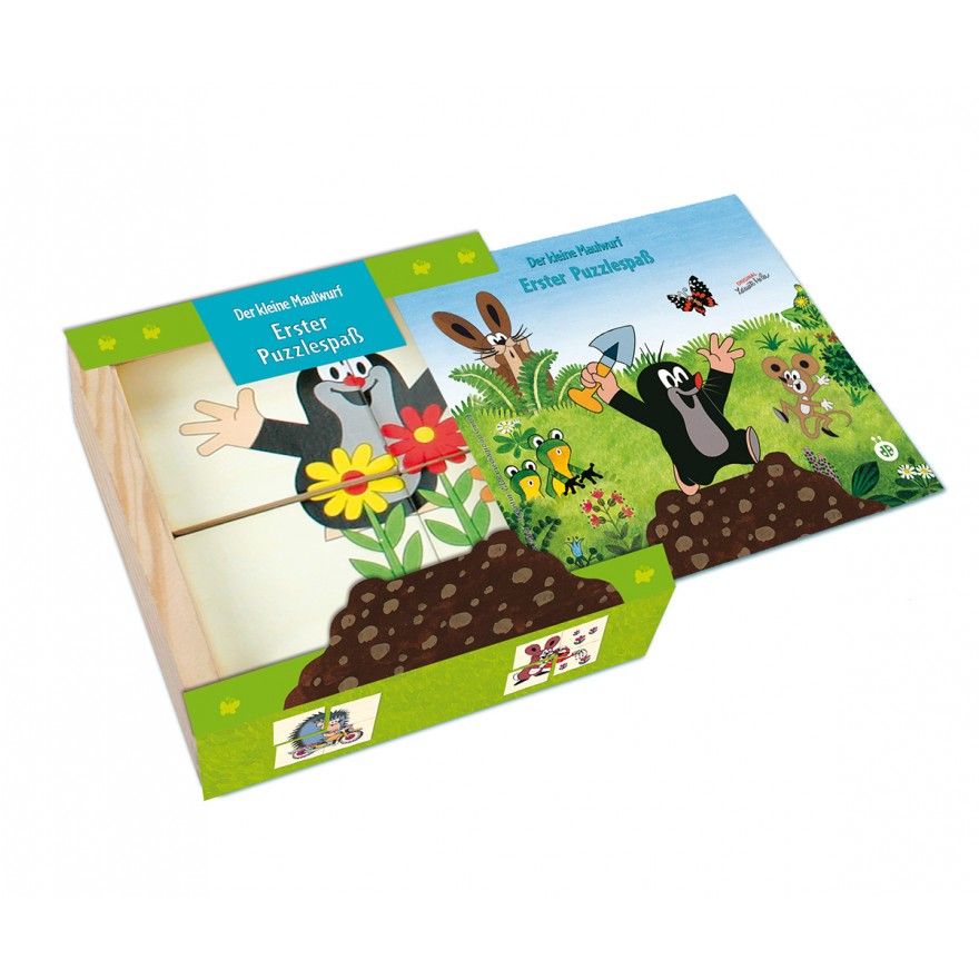 Der kleine Maulwurf - Erster Puzzlespaß (Holz)