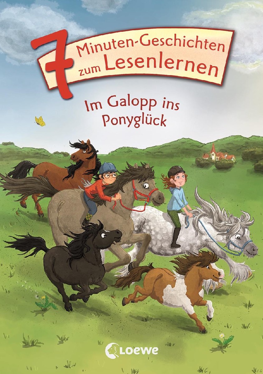 7-Minuten-Geschichten z.Lesenlernen: Im Galopp... (Leselöwe)