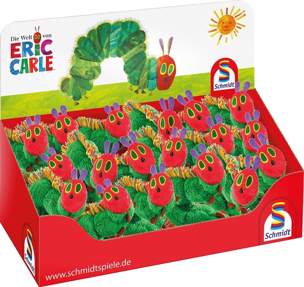Die kleine Raupe Nimmersatt Display (18 Stück, Plüsch, 12cm)