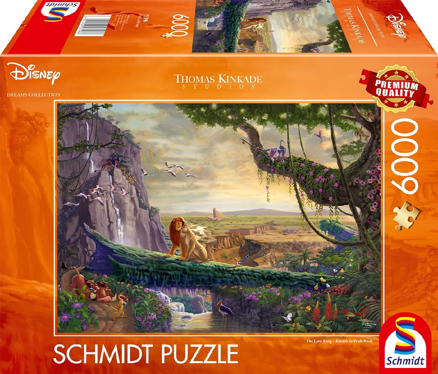 Puzzle - Disney: Der König der Löwen (6000 Teile)