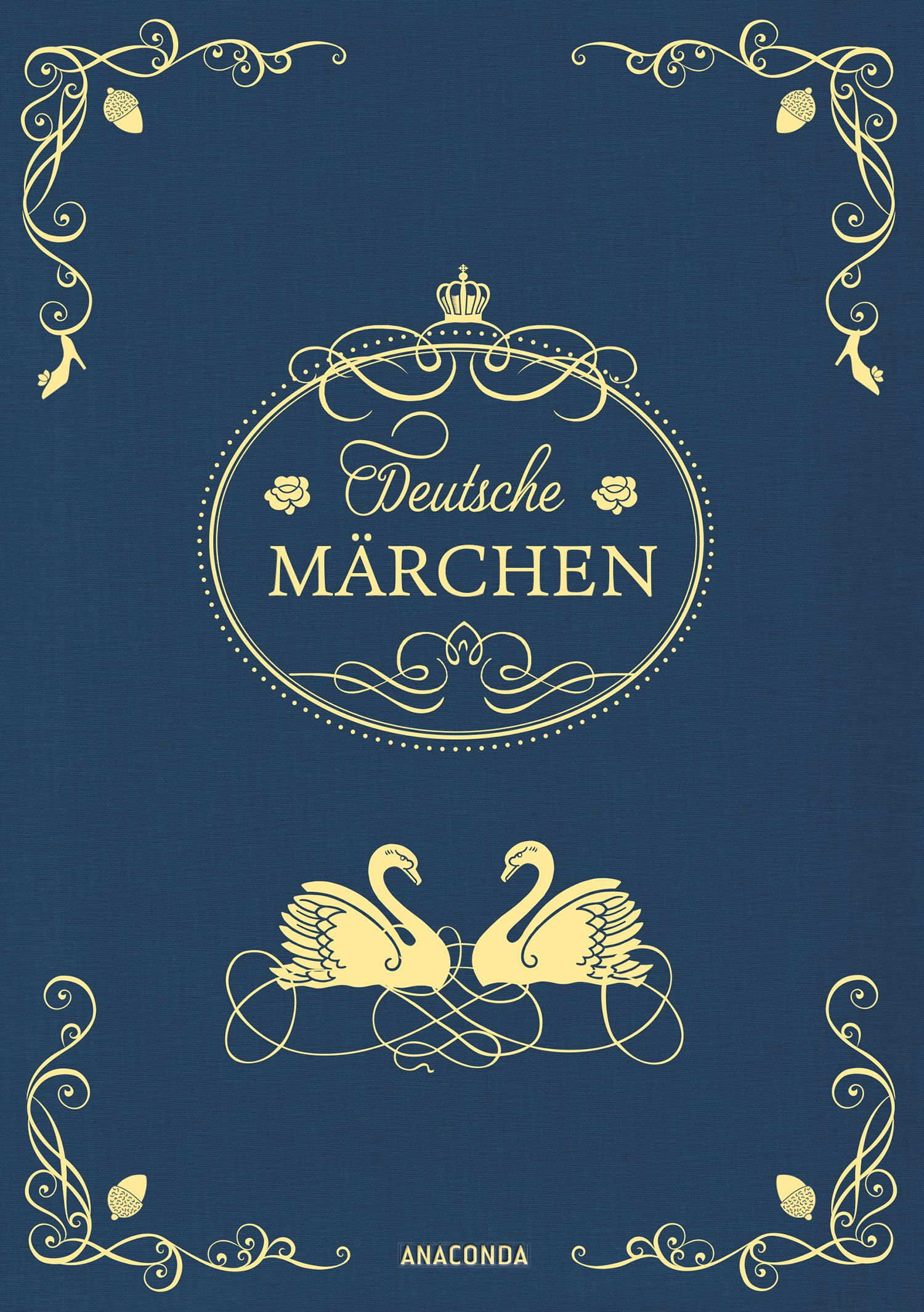 Deutsche Märchen (Leinen mit Schmuckprägung)