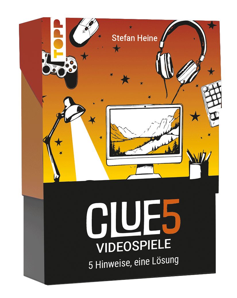 CLUE5 #Videospiele. 5 Hinweise, nur eine Lösun...