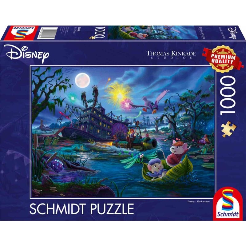 Puzzle - Disney: Bernard & Bianca (1000 Teile)
