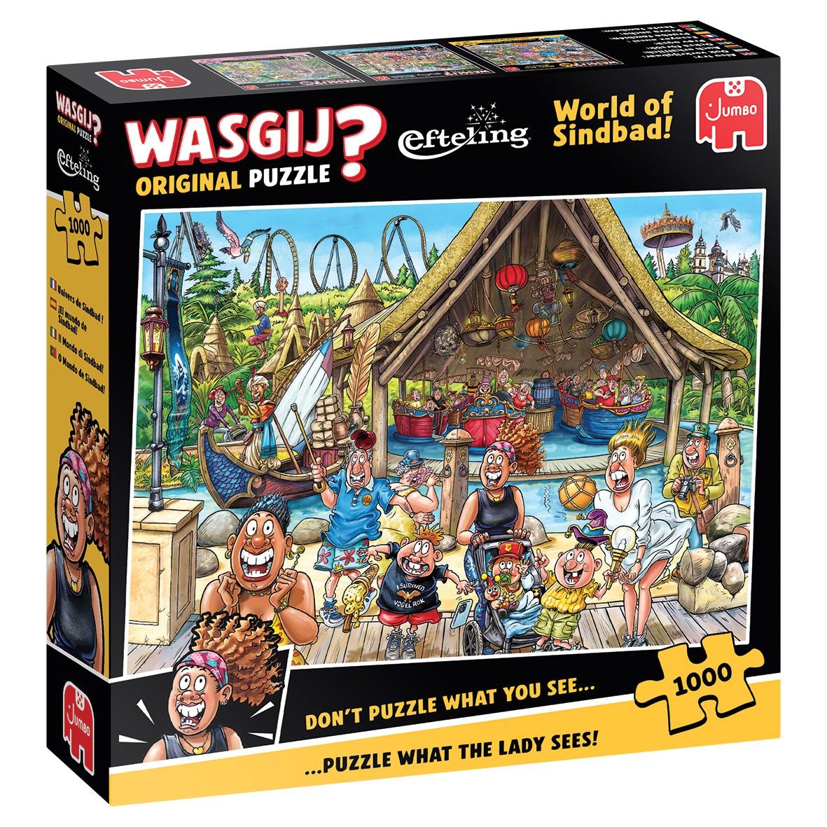 Wasgij Efteling - World of Sindbad (1000 Teile)