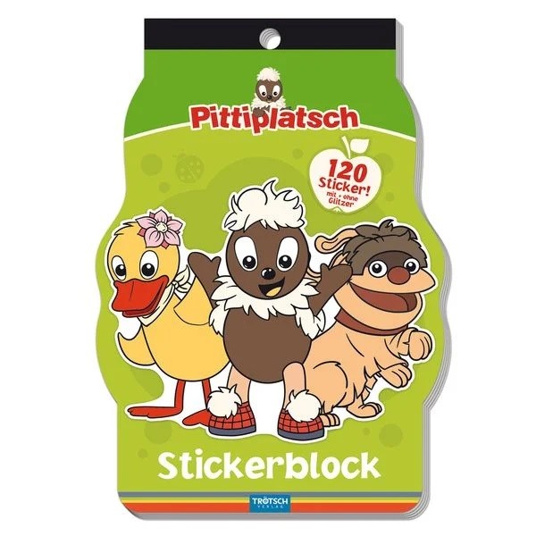 Pittiplatsch - Stickerblock (5er-VE)