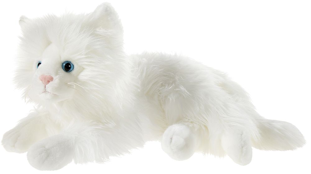 MISANIMO Schmusekatze weiß (Plüsch, 30cm)