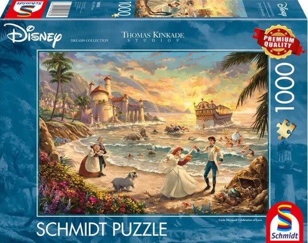Puzzle - Disney: Die kleine Meerjungfrau (1000 Teile)