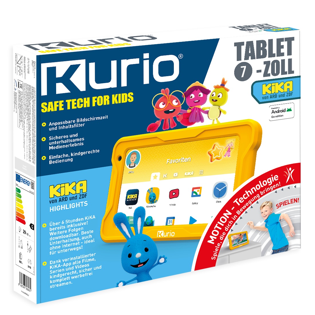 Kurio 7 Zoll Tablet KiKA