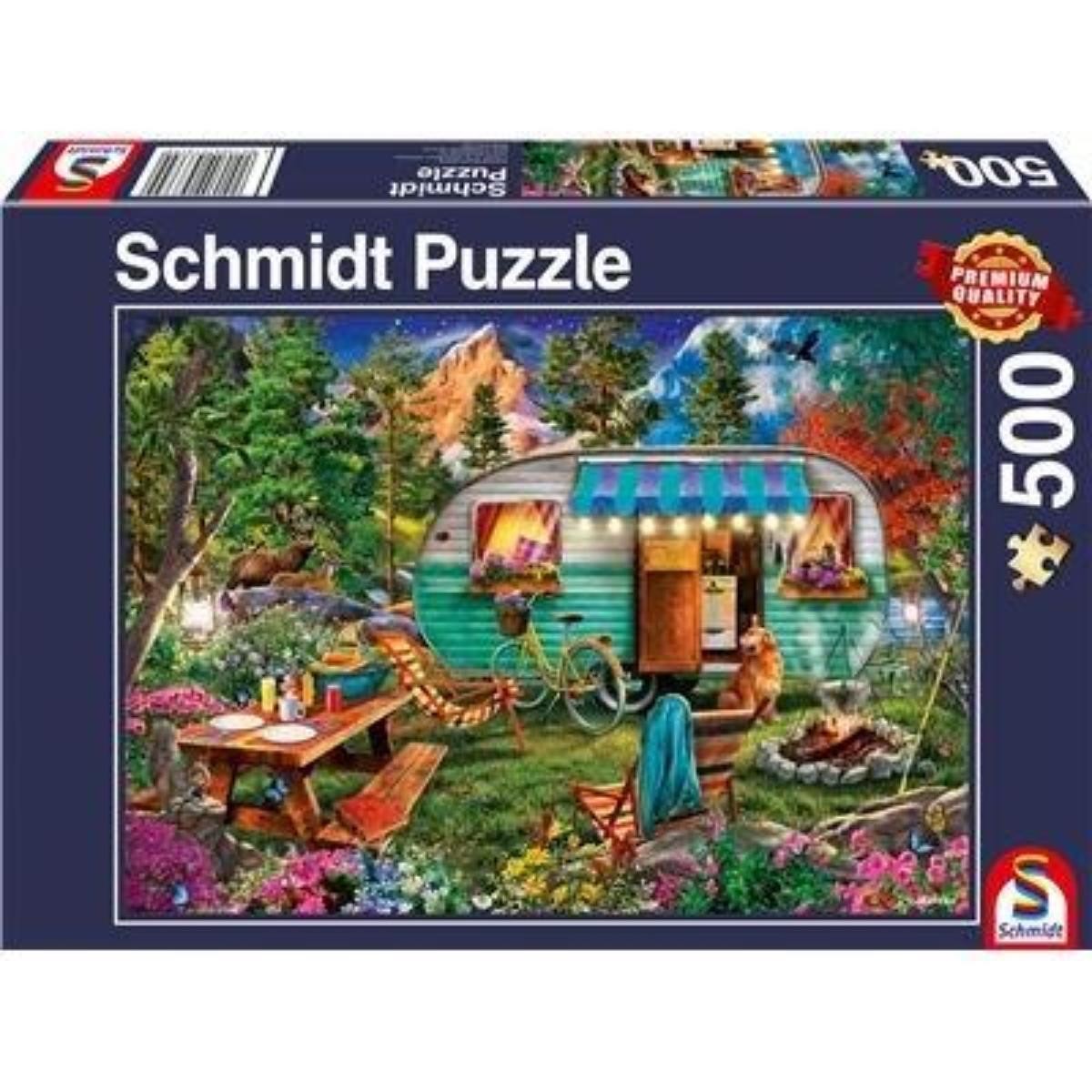 Puzzle - Camper-Romantik (500 Teile)