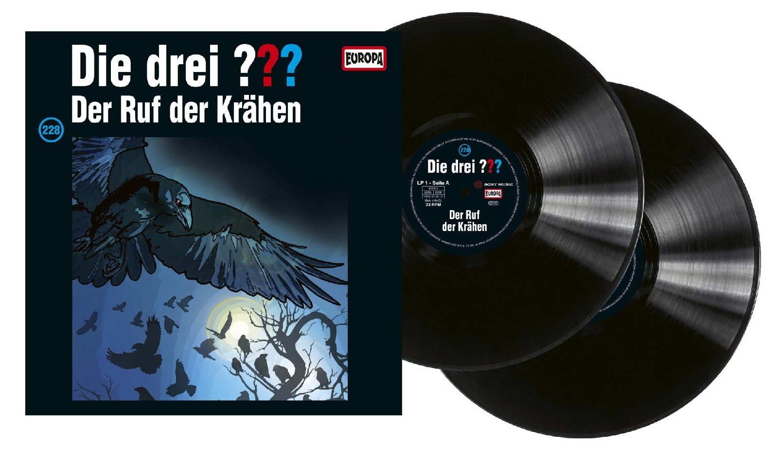 Die drei ??? 228 - Der Ruf der Krähen (2LP)