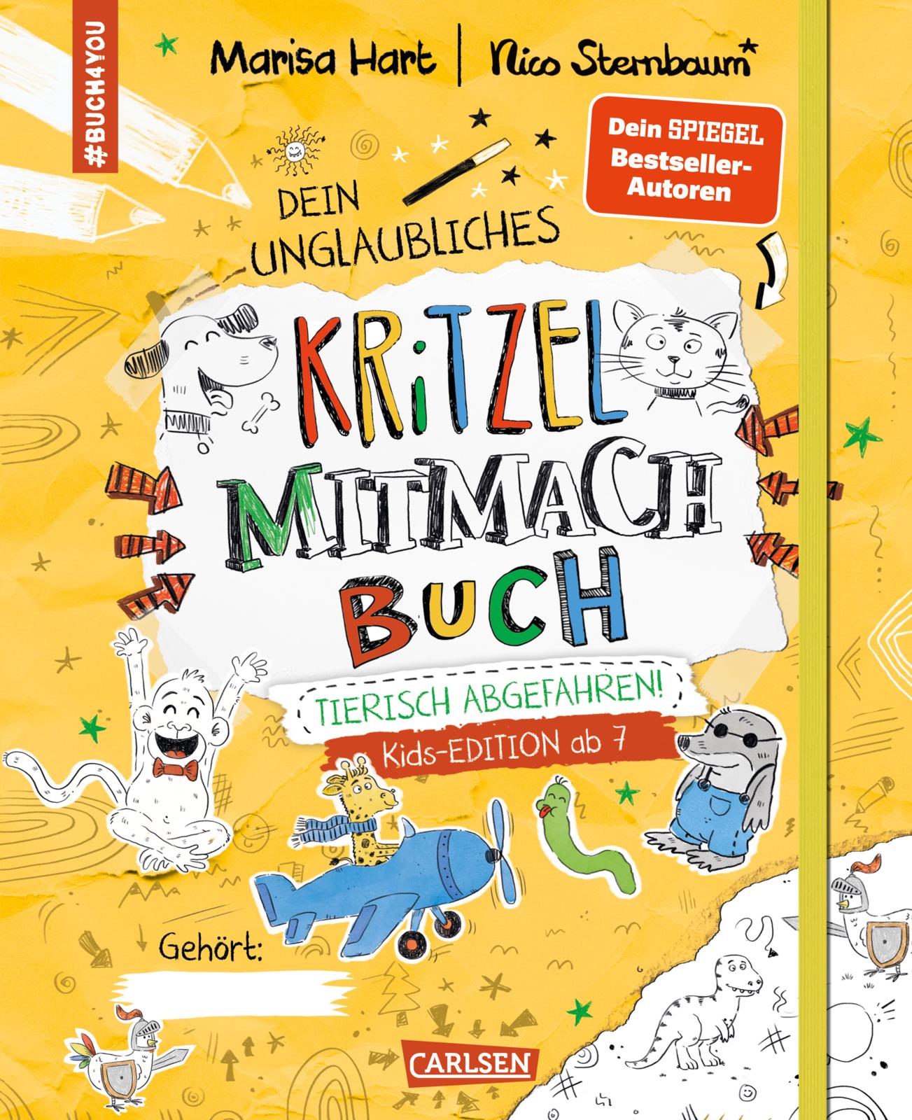 #buch4you: Dein unglaubliches Kritzel-Mitmach-Buch