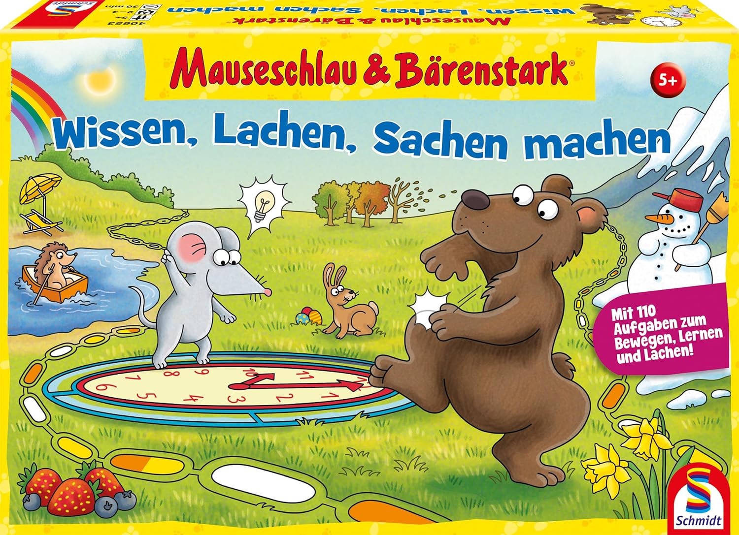 Mauseschlau & Bärenstark: Wissen, Lachen, Sachen Machen