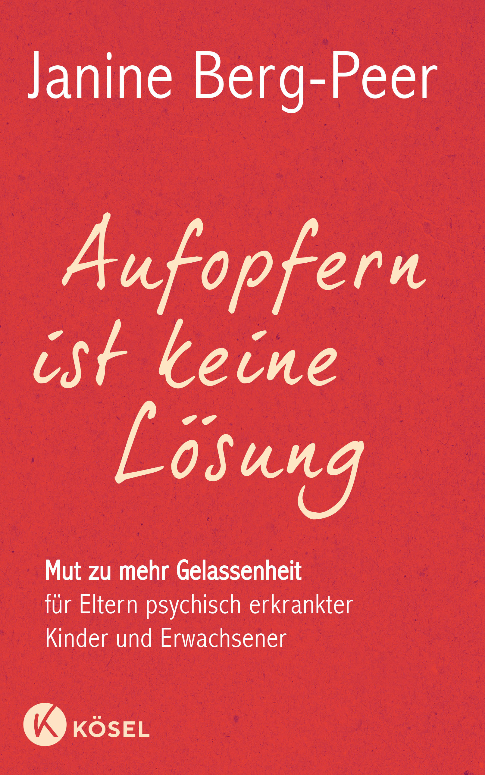 Aufopfern ist keine Lösung