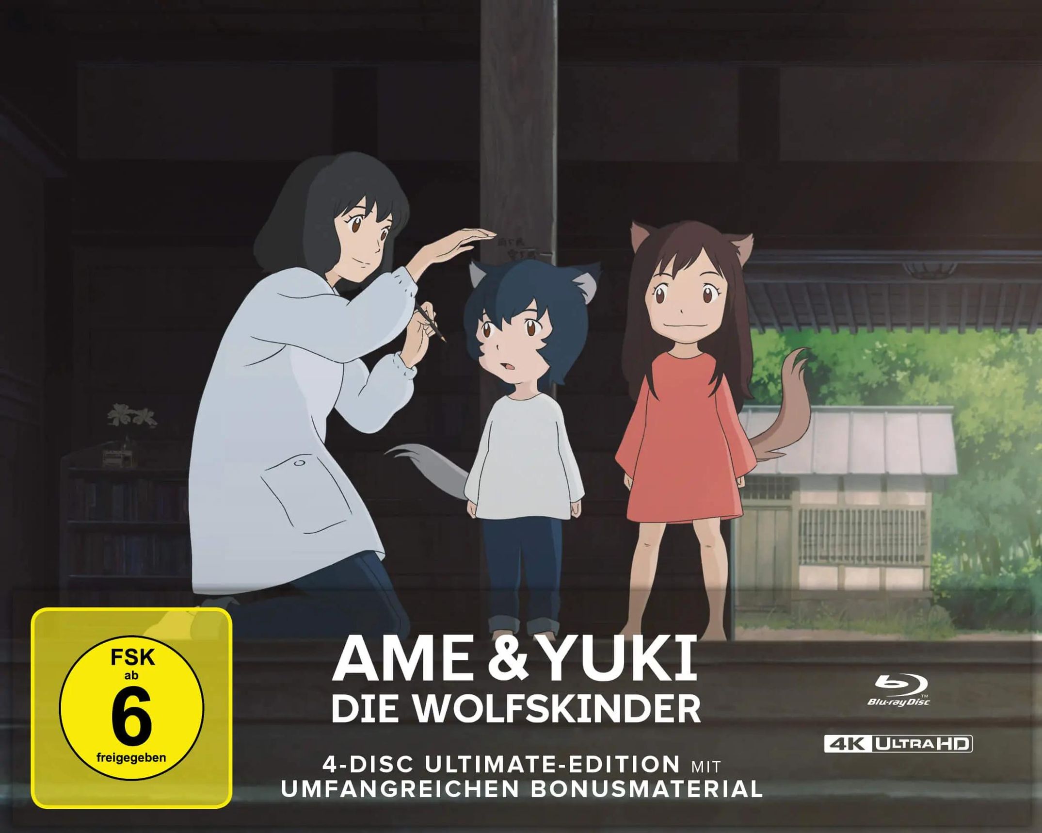 Ame & Yuki - Die Wolfskinder - Ultimate Edition (4K UHD & 2