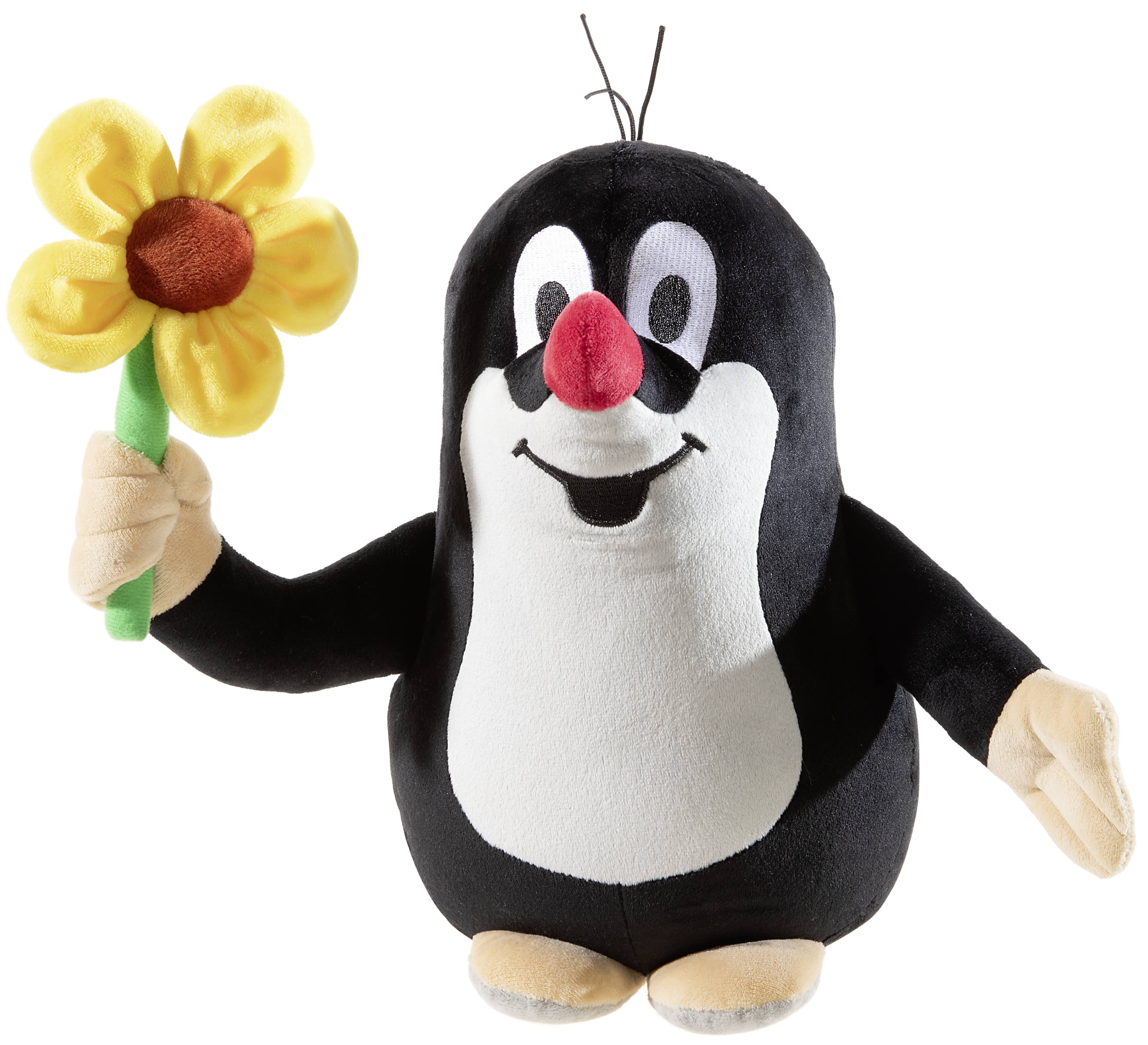 KLEINER MAULWURF GRS mit Blume groß