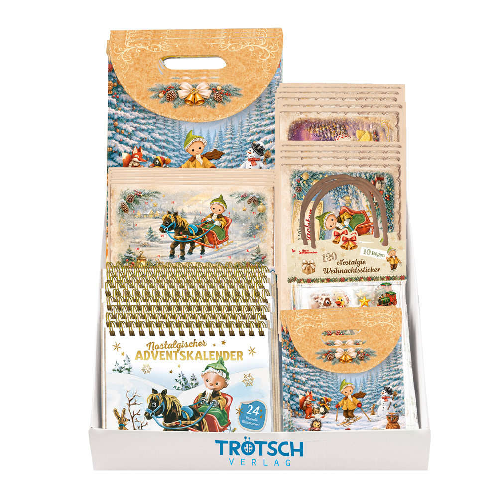 Thekendisplay Unser-Sandmännchen Nostalgie