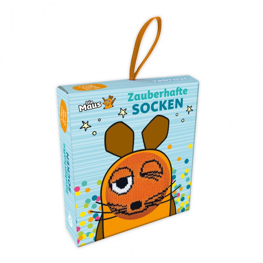 Die Maus - Socken: Die Maus Gr. 35-40 (5er-VE)
