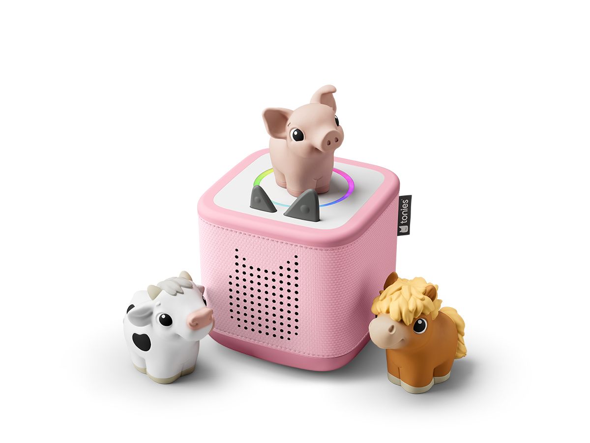 Toniebox 2 Starterset: Rosa (My First Tonies Bauernhof)