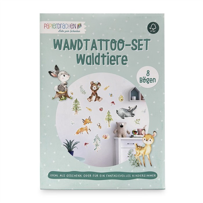Wandtattoos Waldtiere