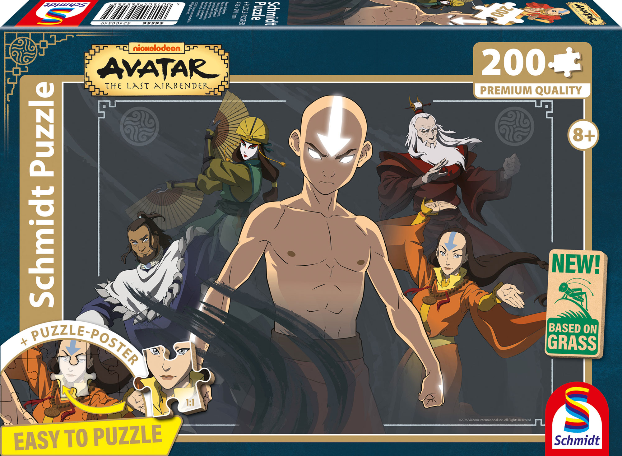 Puzzle - Avatar: Im Lufttempel (200 Teile)