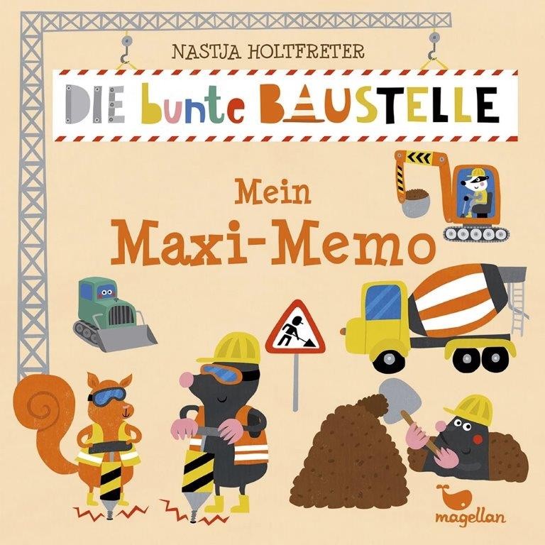 Die bunte Baustelle - Mein Maxi-Memo
