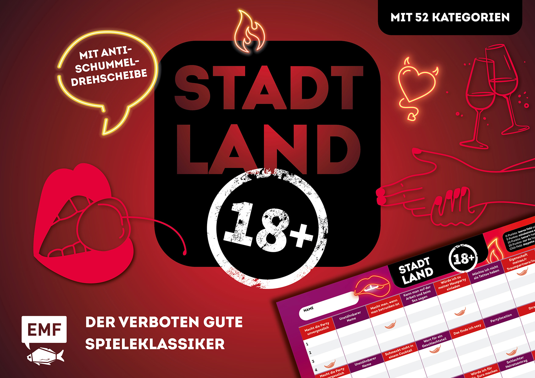Stadt, Land, Ü18 – Der verboten gute Spieleklassiker für Pa
