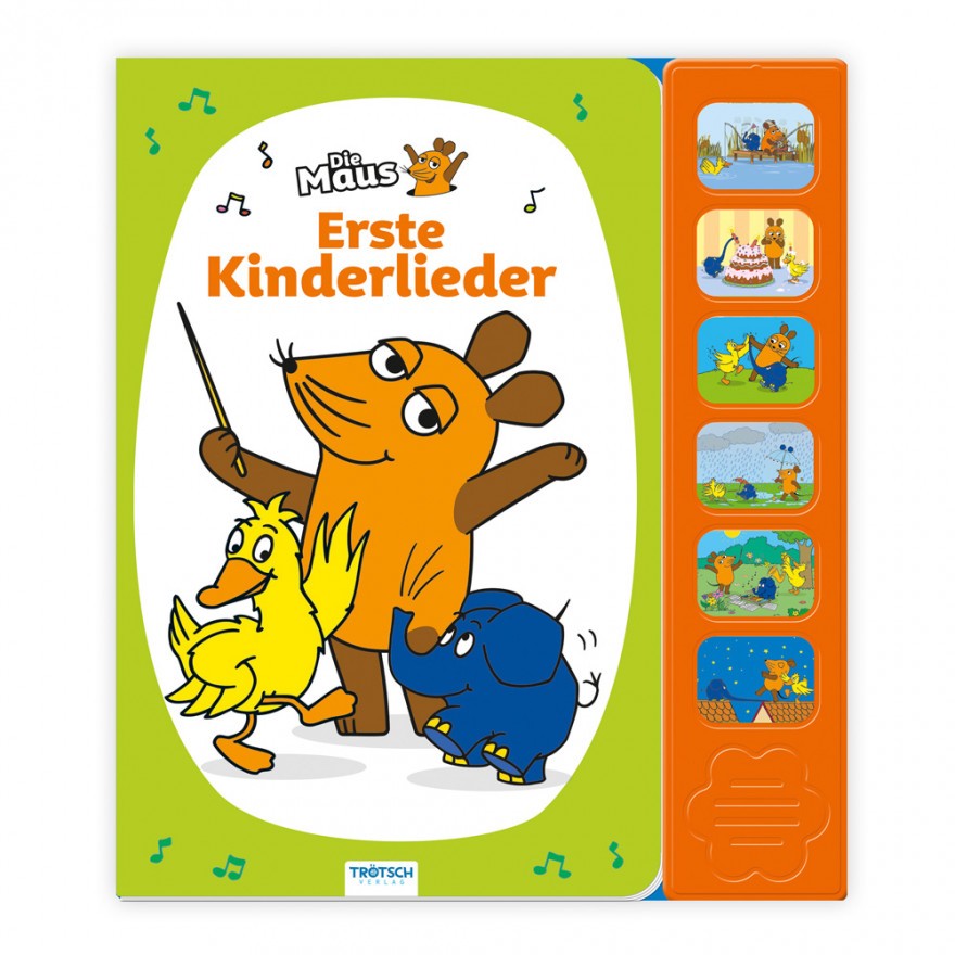 Die Maus - Erste Kinderlieder (Soundbuch)