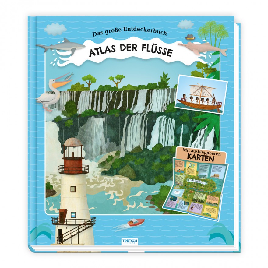 Das große Entdeckerbuch: Atlas der Flüsse