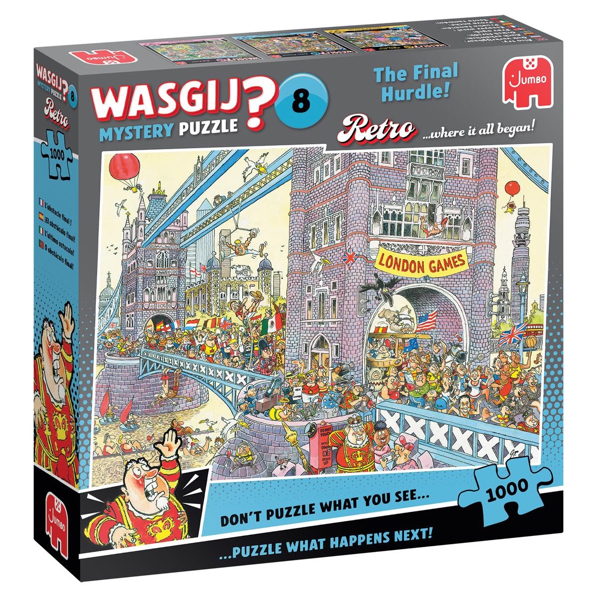 Wasgij Retro Mystery 8 - Die letzte Hürde (1000 Teile)