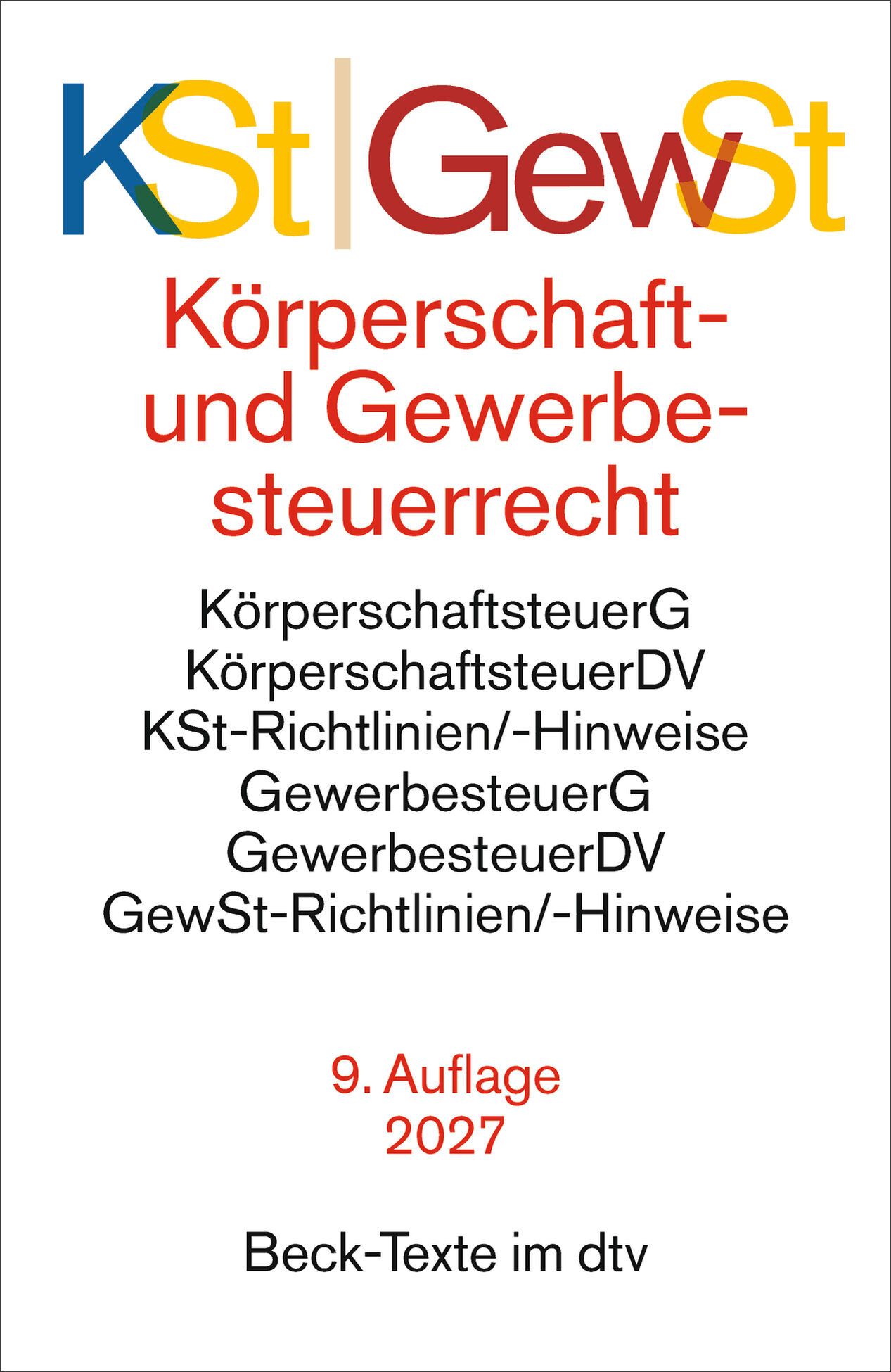 Körperschaftsteuerrecht / Gewerbesteuerrecht