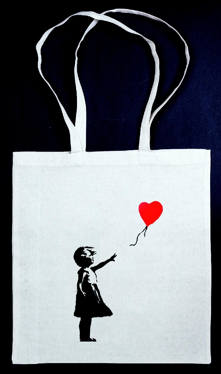 Umhängetasche: Banksy - Girl with Balloon
