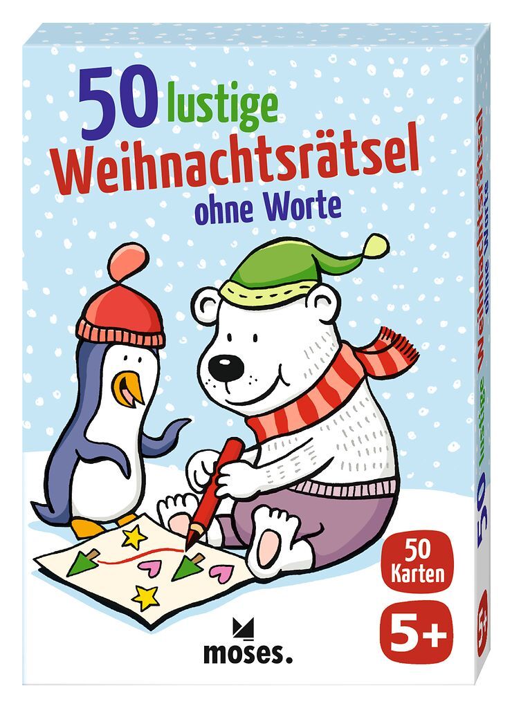 50 lustige Weihnachtsrätsel ohne Worte