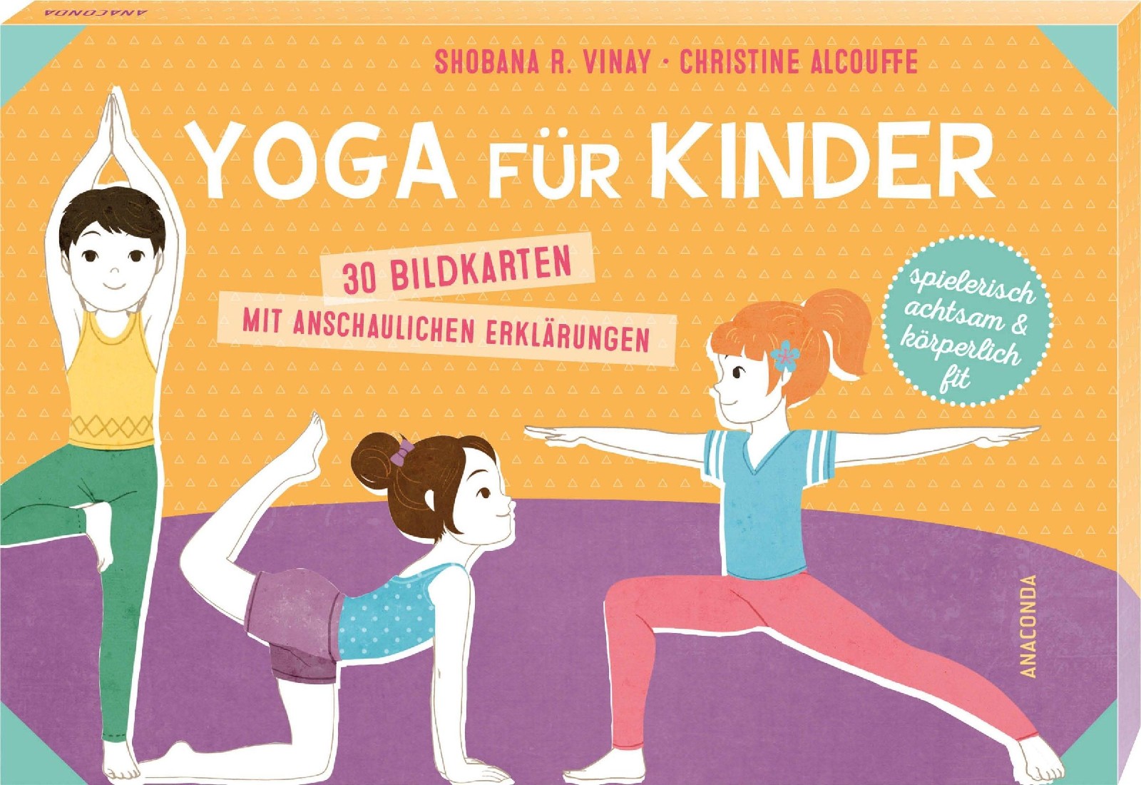 Yoga für Kinder (30 Bildkarten m. anschaulichen Erklärungen)