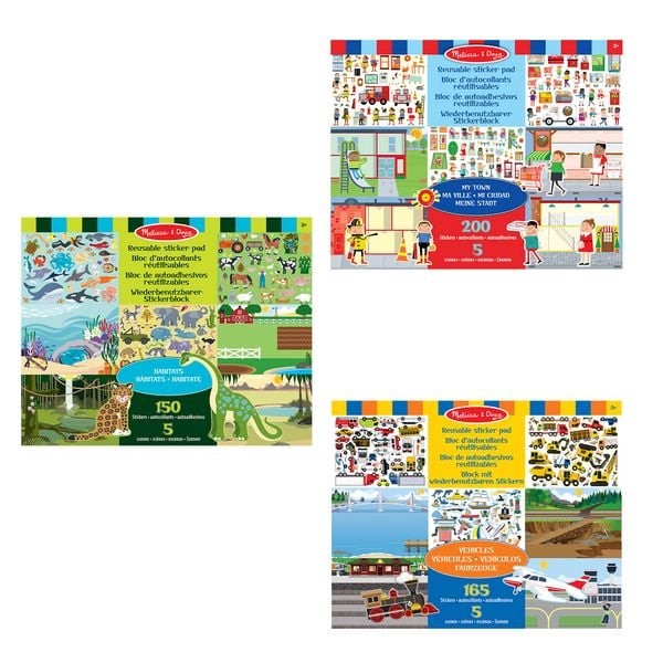 Melissa & Doug: Stickerbuch (20er-VE im Display)