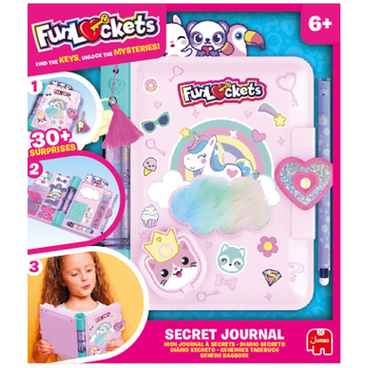 FunLockets - Geheimes Tagebuch mit Zauberstift