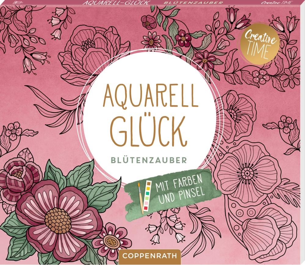 Aquarell-Glück Blütenzauber