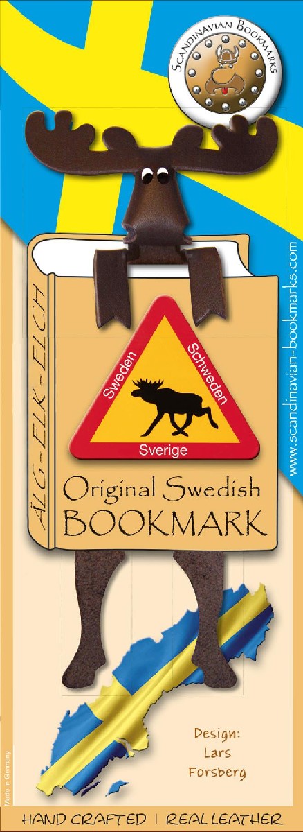Lesezeichen Elch, Schweden