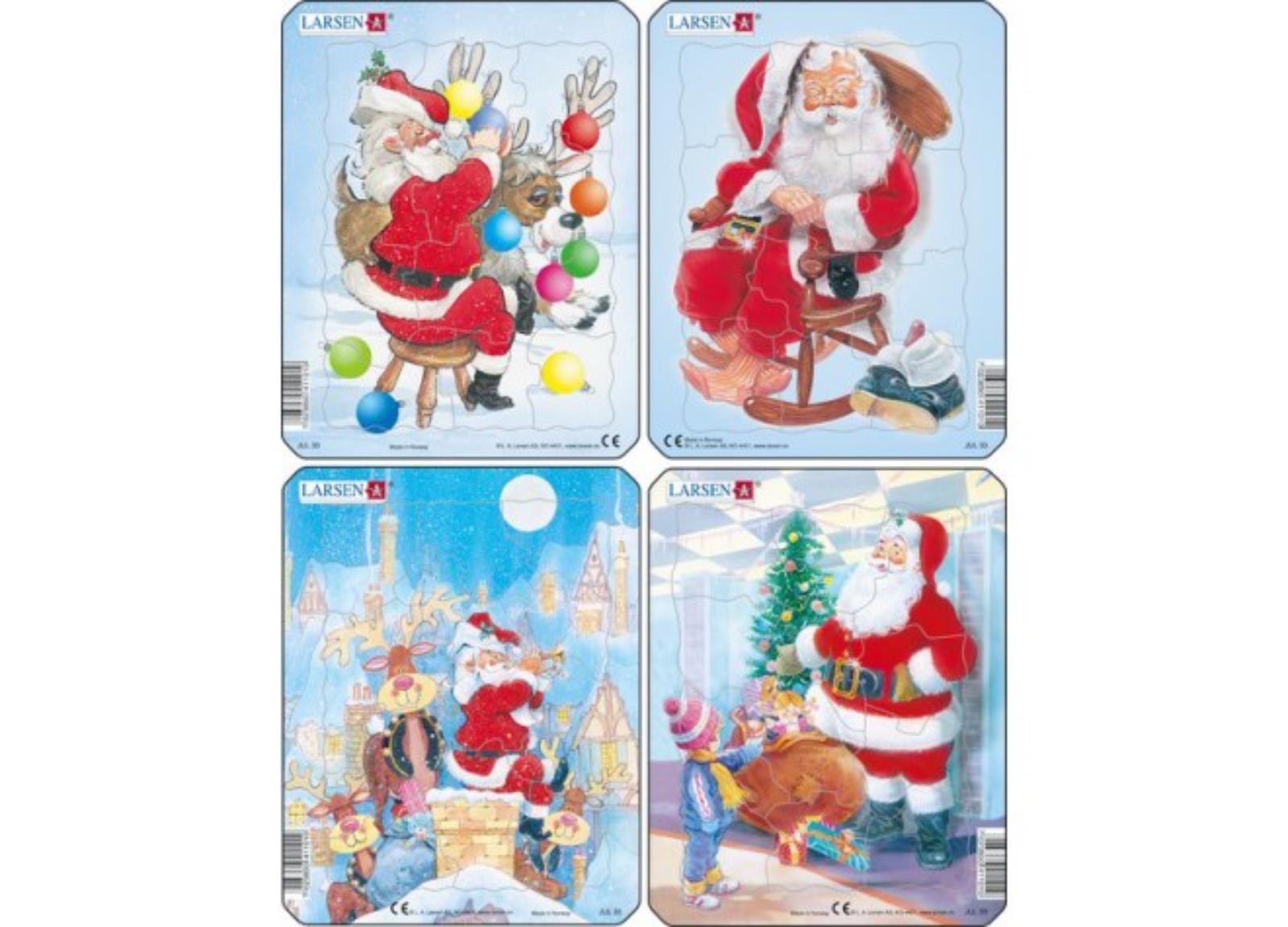 Puzzle - Weihnachten (4er-Set Mini)