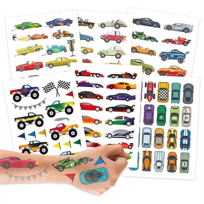 Kindertattoos - Autos
