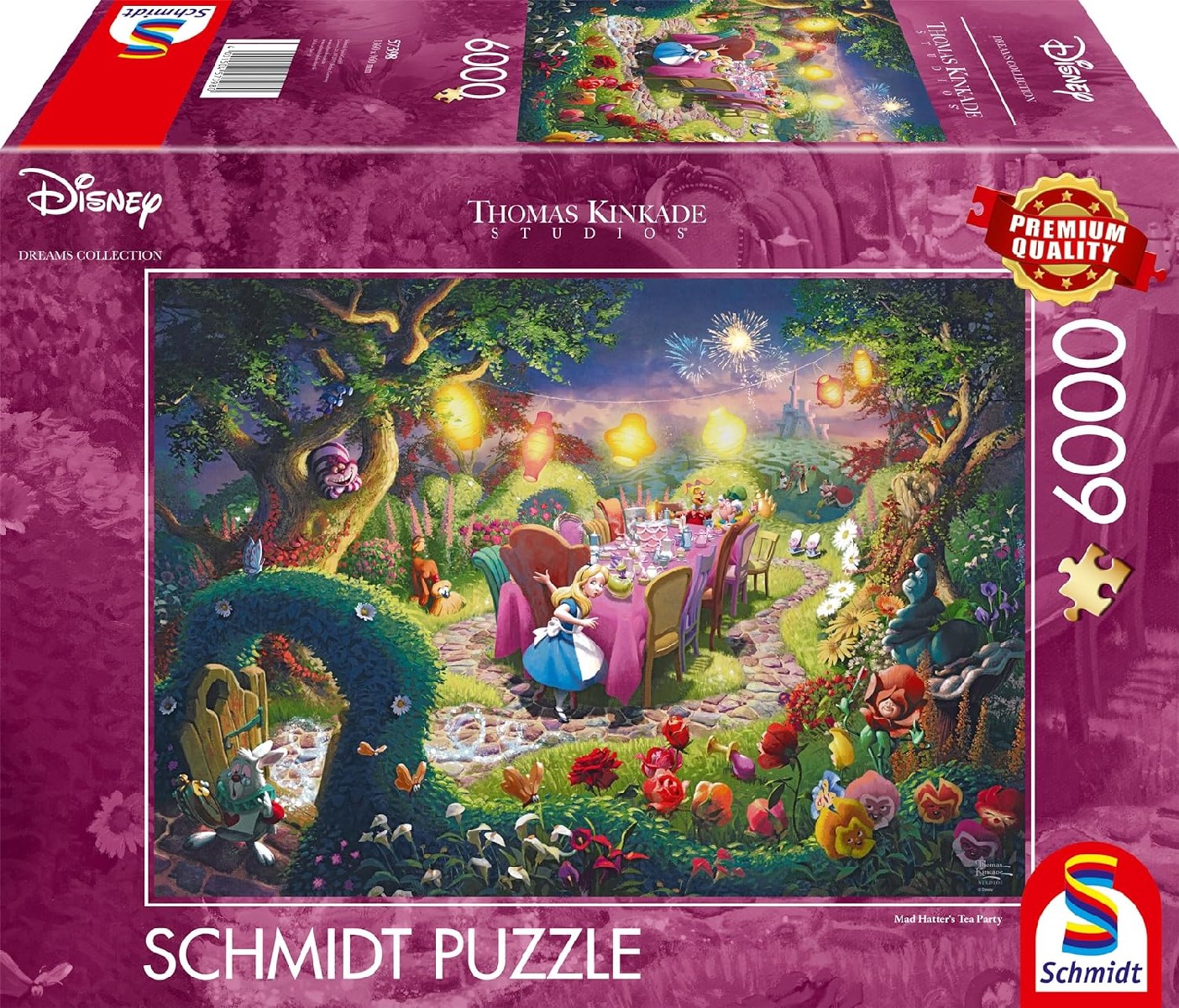Puzzle - Disney: Alice im Wunderland (6000 Teile)
